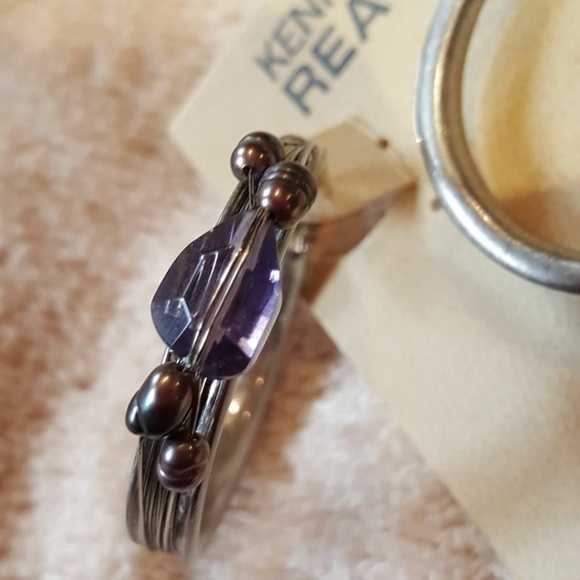 Kenneth Cole Reaction Hoop Earrings - Picture 3 of 6